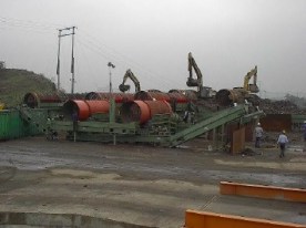 八掌溪垃圾移除